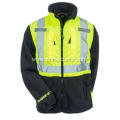 Men's Reflective High Visibility Fleece Safety Jacket